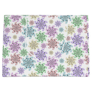 Bolsa De Regalo Grande Nordic Snow Garden