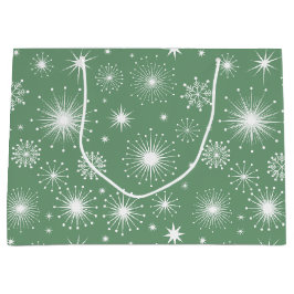 Bolsa De Regalo Grande Nostalgic Kitschmas Stars