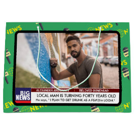 Bolsa De Regalo Grande Novedades de 40 años en la televisión 50° 60°