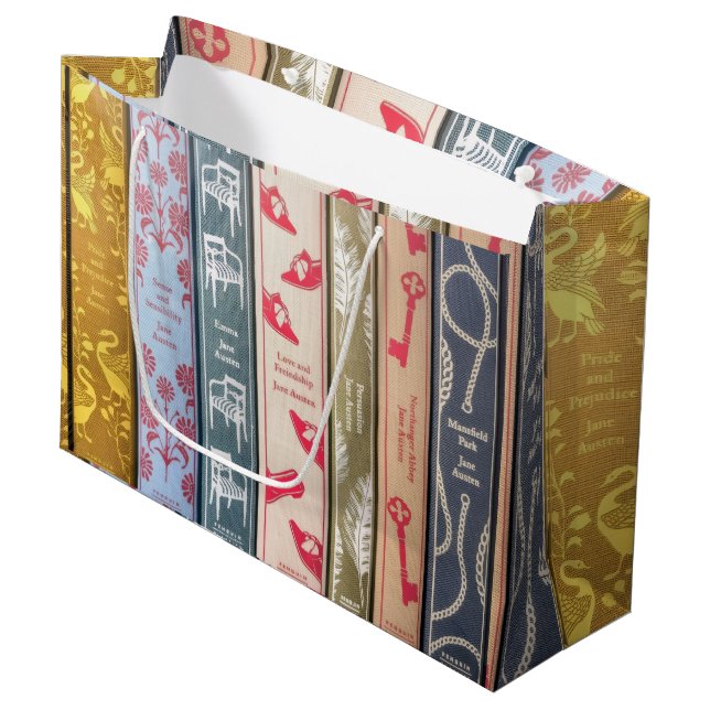 Bolsa De Regalo Grande Novelas de Jane Austen (Angulo Anverso)