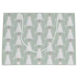 Bolsa De Regalo Grande Novia vestida de boda