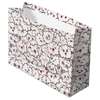 Bolsa De Regalo Grande Nubes Cute Kawaii