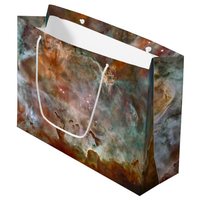Bolsa De Regalo Grande Nubes oscuras de Carina Nebula Hubble Space (Angulo Anverso)