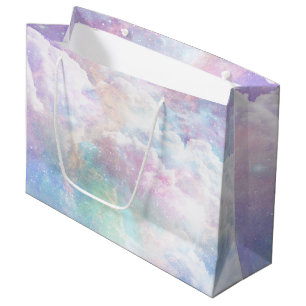 Bolsa De Regalo Grande Nubes y estrellas soñadoras