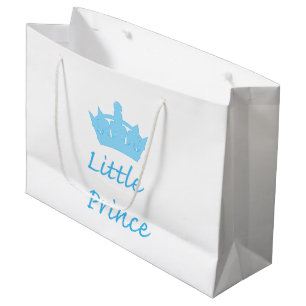 Bolsa De Regalo Grande ¡Nuevo príncipe - bebé real!