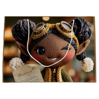 Bolsa De Regalo Grande  Official Elf Report 