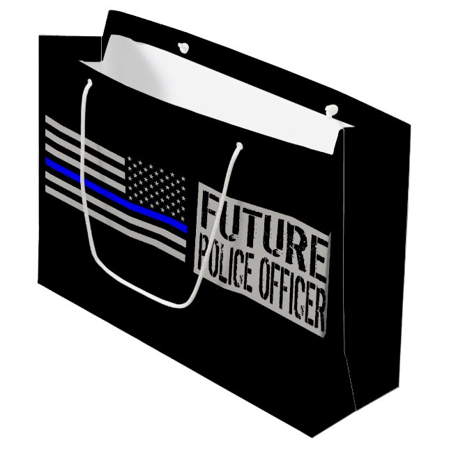 Bolsa De Regalo Grande Oficial de policía futuro (Angulo Anverso)