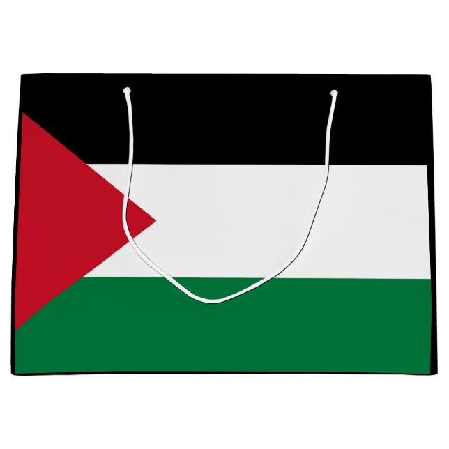 Bolsa De Regalo Grande oficialmente el Estado de Palestina bandera del pa (Anverso)