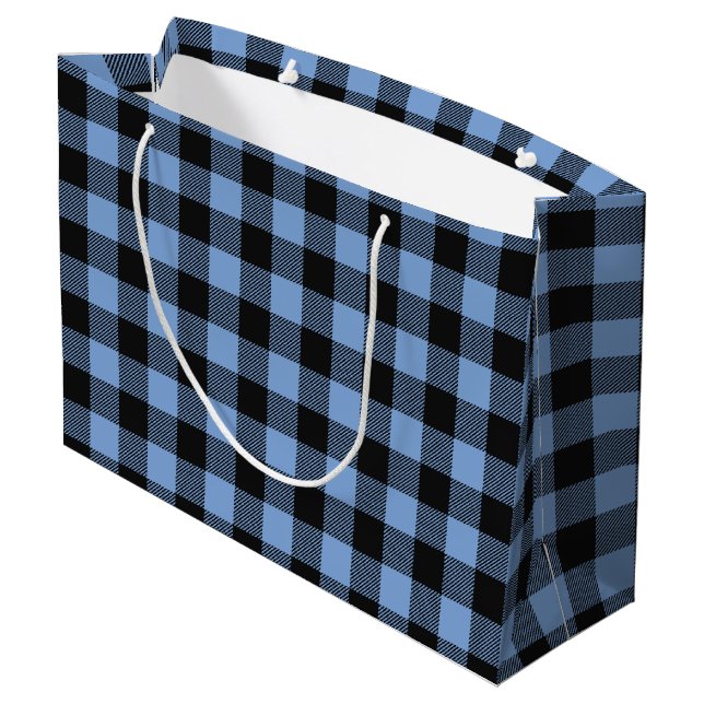 Bolsa De Regalo Grande Oh Deer Baby Shower Blue Boy (Angulo reverso)