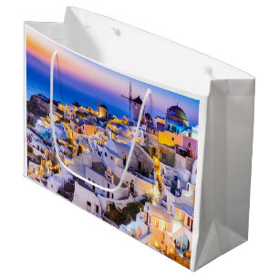Bolsa De Regalo Grande Oia Santorini