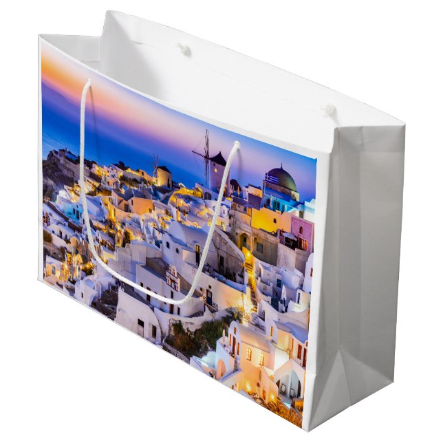 Bolsa De Regalo Grande Oia Santorini (Angulo Anverso)