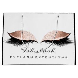 Bolsa De Regalo Grande Ojos Lanza Coral maquillaje Purpurina Cosméticos d