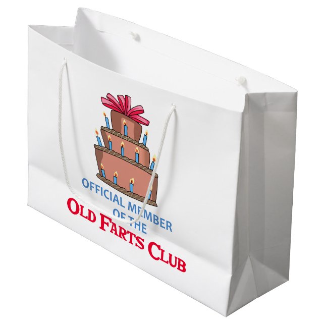 Bolsa De Regalo Grande Old Farts Club (Angulo Anverso)