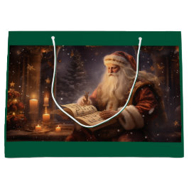 Bolsa De Regalo Grande Old World Santa