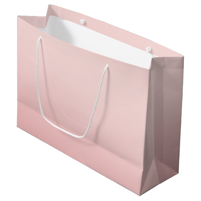 Bolsa De Regalo Grande Ombre rosa Rubor (Angulo Anverso)
