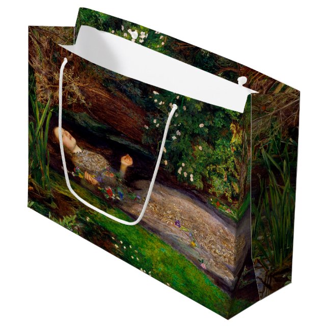 Bolsa De Regalo Grande Ophelia, John Everett Millais (Angulo Anverso)