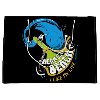 Bolsa De Regalo Grande Original "tengo gusto bolso del regalo de MI vida"