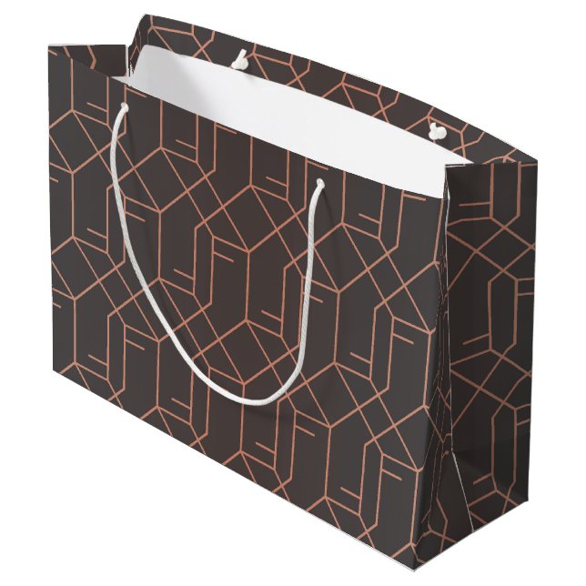 Bolsa De Regalo Grande Ornamentos de lujo 21 (Angulo reverso)