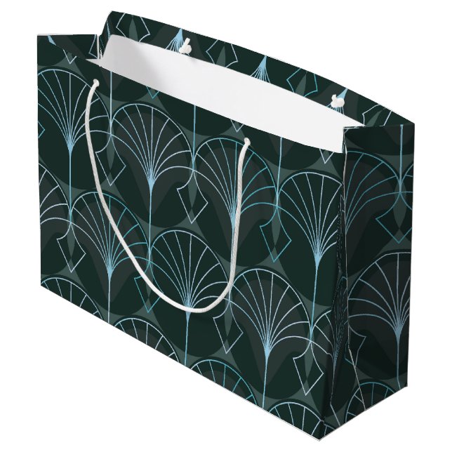 Bolsa De Regalo Grande Ornamentos de lujo 34 (Angulo reverso)