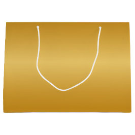 Bolsa De Regalo Grande Oro Metálico Antiguo