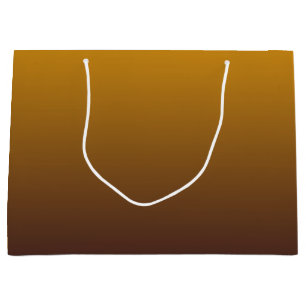 Bolsa De Regalo Grande Oro picante Brown Ombre