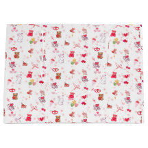 Osito Teddy Kawaii Adorable & Corazones Día de San