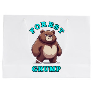 Bolsa De Regalo Grande Oso Divertido