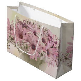 Bolsa De Regalo Grande Osteospernum rosa