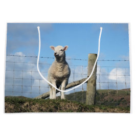 BOLSA DE REGALO GRANDE OVEJAS CUIDADAS