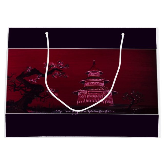 Bolsa De Regalo Grande "Pagota china" (Anverso)