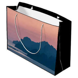 Bolsa De Regalo Grande Paisaje de Noruega Lofoten