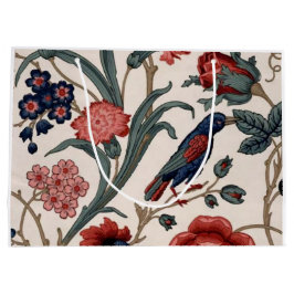 Bolsa De Regalo Grande Pájaro azul y bolso de regalo floral