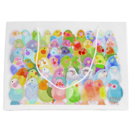 Bolsa De Regalo Grande ¡Pájaros!