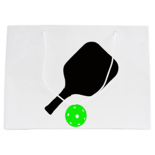 Bolsa De Regalo Grande Palas de pelotas y bolas verdes