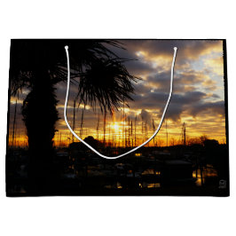 Bolsa De Regalo Grande Palmboom bij haven.