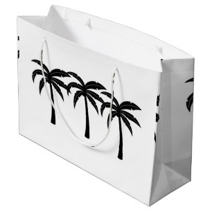 Bolsa De Regalo Grande Palmeras tropicales