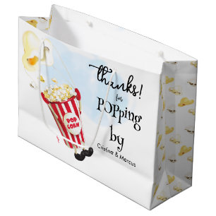 Bolsa De Regalo Grande Palomitas de maíz estallando al pasar