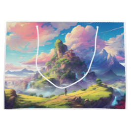 Bolsa De Regalo Grande Panorama de anime mágico