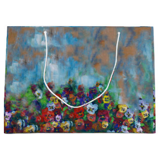 Bolsa De Regalo Grande Pansy Gift Bag