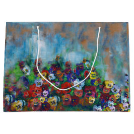 Bolsa De Regalo Grande Pansy Gift Bag