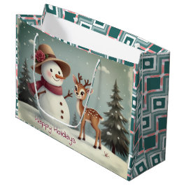 Bolsa De Regalo Grande Papel con tema de días festivos