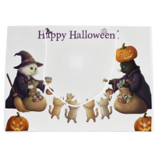 Bolsa De Regalo Grande Papel&pukku feliz Halloween!