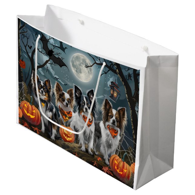 Bolsa De Regalo Grande Papillon Halloween Spooky (Angulo Anverso)
