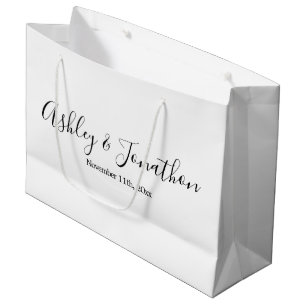 Bolsa de regalo grande para Boda personalizado
