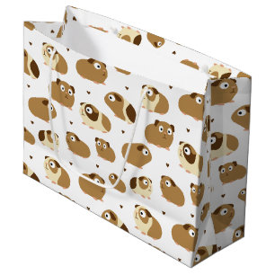 Bolsa de regalo grande para cerdos de Guinea Cute