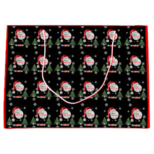 Bolsa de regalo grande para colección de nieve nav