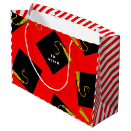 Bolsa de regalo grande para graduación