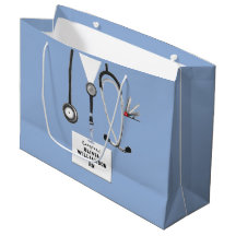 Bolsa de regalo grande para graduación de enfermer
