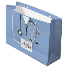 Bolsa de regalo grande para graduación de enfermer