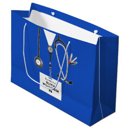 Bolsa de regalo grande para graduación de enfermer